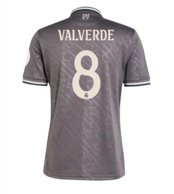 Real Madrid Federico Valverde #8 Tredje trøje 2024-25 Kort ærmer